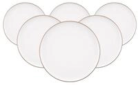 Seltmann Weiden Speiseteller Sento Home Pure Lines Speiseteller &oslash; 27,6 cm, (6...