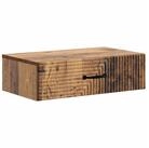 vidaXL Schranksystem Wandmontierter Beistelltisch 59 x 34,5 x 17 cm...