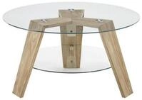 Robas Lund Loungesessel, rund, belastbar von 10 kg, B/H/T: 75x40x75 cm