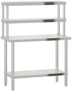 vidaXL H&auml;ngeschrank 110 x 55 x 150 cm K&uuml;chen-Arbeitstisch mit Aufsatzboard