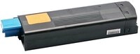 ABC Tonerkartusche, (Kompatibler Toner f&uuml;r Oki 46507508 Schwarz C612 C612DN...