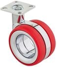 SO-TECH&reg; M&ouml;belrolle Premium Lenkrolle Durchmesser 75 mm, H&ouml;he 98,5 mm,...