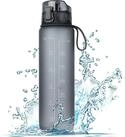 LuxusKollektion Trinkflasche Trinkflasche Sport BPAfrei Grip Fahrrad Outdoor...