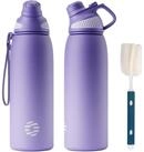 LuxusKollektion Trinkflasche Trinkflasche Edelstahl Magnetdeckel BPAfrei