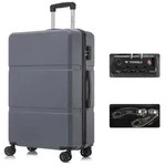 YONSLY Koffer Hartschalen-Reisekoffer Trolley Rollkoffer aus ABS und Aluminium,...