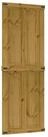 vidaXL Zimmert&uuml;r 70 x 210 cm Scheunent&uuml;r Corona Honigbraun 70x210 cm Massives