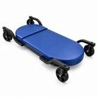 relaxdays Rollbrett Werkstatt gepolstert 180kg, (1-St), blau