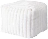 Home & styling collection Polsterhocker Hocker aus Kunstfell, 38 x 38 x 28 cm