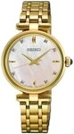 Seiko Quarzuhr HGH008P1, Armbanduhr, Damenuhr, Edelstahlarmband, analog, Diamant