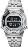 Seiko Digitaluhr HFL002P1, Armbanduhr, Damenuhr, Herrenuhr, Edelstahlarmband,...