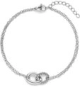 s.Oliver Armband S.Oliver Damen-Armband Edelstahl 52 Glasstein