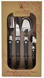 LAGUIOLE Besteck-Set Laguiole 16-tlg. Besteck-Set aus Carbon
