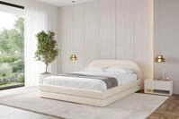 ALTDECOR Polsterbett LERIS-v1 (Polsterbett mit Bettkasten und Lattenrost,...