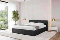 ALTDECOR Polsterbett EMMI-v1 (Polsterbett mit Bettkasten und Lattenrost,...