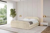 ALTDECOR Polsterbett LERIS-Z-v1 (Polsterbett mit Bettkasten und Lattenrost,...