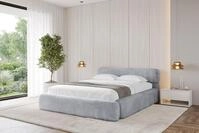 ALTDECOR Polsterbett ENORA-v1 (Polsterbett mit Bettkasten und Lattenrost,...