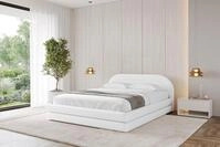 ALTDECOR Polsterbett LERIS-v1 (Polsterbett mit Bettkasten und Lattenrost,...