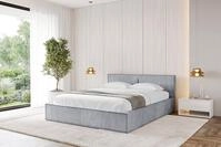 ALTDECOR Polsterbett EMMI-v1 (Polsterbett mit Bettkasten und Lattenrost,...