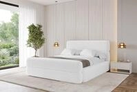 ALTDECOR Polsterbett ENORA-Z (Polsterbett mit Bettkasten und Lattenrost,...