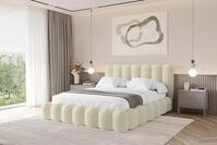 ALTDECOR Polsterbett SORA (Polsterbett mit Bettkasten und Lattenrost, Boxbett...