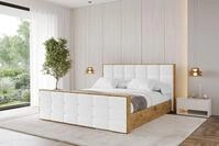 ALTDECOR Polsterbett ENZO2-Z (Polsterbett mit Bettkasten und Lattenrost,...