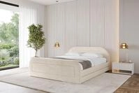 ALTDECOR Polsterbett LERIS-Z-v1 (Polsterbett mit Bettkasten und Lattenrost,...
