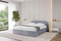 ALTDECOR Polsterbett TIVON-v1 (Polsterbett mit Bettkasten und Lattenrost,...