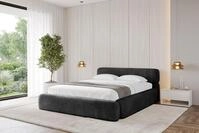 ALTDECOR Polsterbett ENORA-v1 (Polsterbett mit Bettkasten und Lattenrost,...