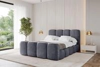 ALTDECOR Polsterbett KALA-Z (Polsterbett mit Bettkasten und Lattenrost, Boxbett...