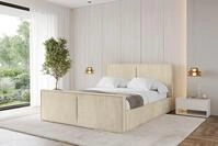 ALTDECOR Polsterbett EMMI-Z (Polsterbett mit Bettkasten und Lattenrost, Boxbett...