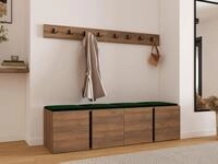 MIRJAN24 Garderoben-Set Orion VII, (Komplett-Set, 2x Schuhschrank, 2x