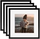 LuxusKollektion Bilderrahmen-Set Bilderrahmen Acrylglas Holz Quadratisch 30x30...