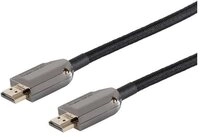S-Conn BlackCotton High Speed HDMI Kabel, UHD, 2,5m HDMI-Kabel