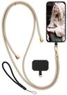 moex Handykette f&uuml;r ZTE Blade A54 Handyband ohne H&uuml;lle Unleash Gold 6,6 Zoll,
