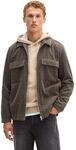 Hemdjacke MARC O'POLO "regular mit Rei&szlig;verschluss", Herren, Gr. S, grau (wooden