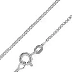 trendor Kette ohne Anh&auml;nger 41147, Feine Venezianer 925 Silber 0,9 mm 36-80 cm