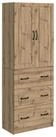 vidaXL Schranksystem Schrankset 2 stk. 66 x 34,5 x 87 cm Holzwerkstoff...