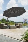 Schneider Schirme Ampelschirm Rhodos Rondo, LxB: 350x390 cm, mit Schutzh&uuml;lle...