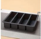 LuxusKollektion Silikonform Silikonform Butter/Seife rechteckig m. Deckel...