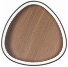 Licht-Erlebnisse Deckenleuchte REISTEIN, LED fest integriert, Holz Aluminium