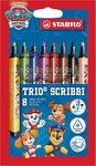 STABILO Marker STABILO Trio Scribbi PAW Patrol Filzstifte, 8er-Etui