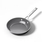 LuxusKollektion Bratpfanne Bratpfanne Keramik 20cm Grau Induktion