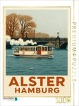 CALVENDO Puzzle CALVENDO Puzzle Dampfschiff auf der Alster, 1000 Teile...
