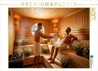 CALVENDO Puzzle CALVENDO Puzzle Heilsamer Kamilleduft in der Sauna, 1000 Teile