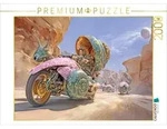 CALVENDO Puzzle CALVENDO Puzzle Rennen mit Schneckenwagen, 2000 Teile...