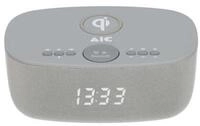 AIC AIC 28 BT grau Radio (Radiowecker Designer Uhrenradio USB Bluetooth...
