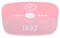 AIC AIC 28 BT pink Radio (Radiowecker Designer Uhrenradio USB Bluetooth...
