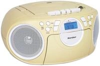 Karcher RR 5042-H Boombox (UKW (FM), 3 W, tragbarer CD-Player mit UKW Radio,