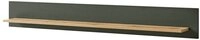Lomadox Wandregal CINCINNATI-61, Wandboard im Landhausstil in gr&uuml;n mit Wotan Eiche,