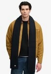Superdry Strickschal SD LOGO KNITTED SCARF, Materialmix, regular fit